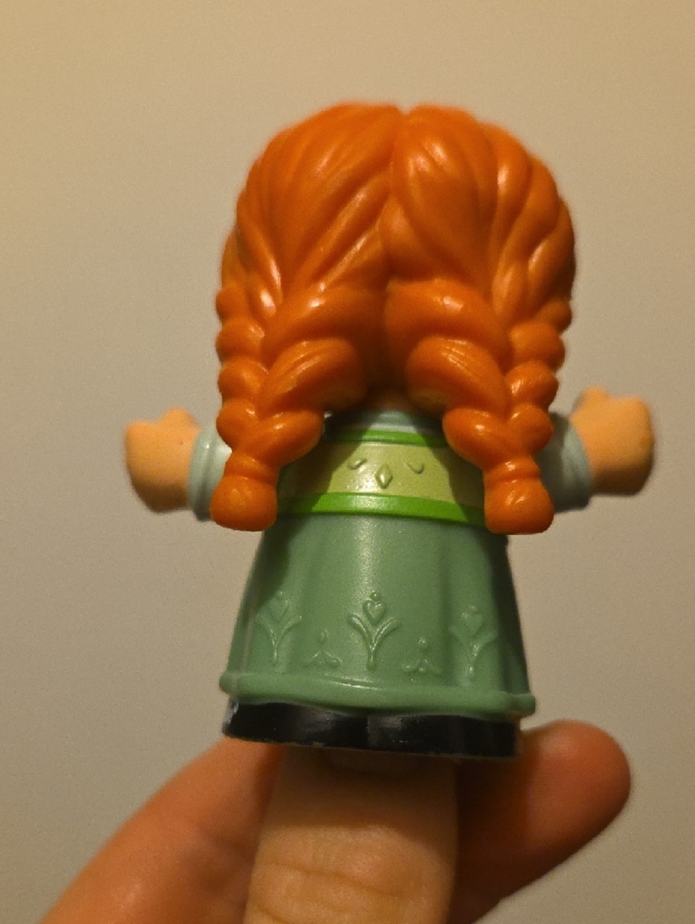Little People Anna Frozen Disney Princess Green Dress - Picture 3 of 6